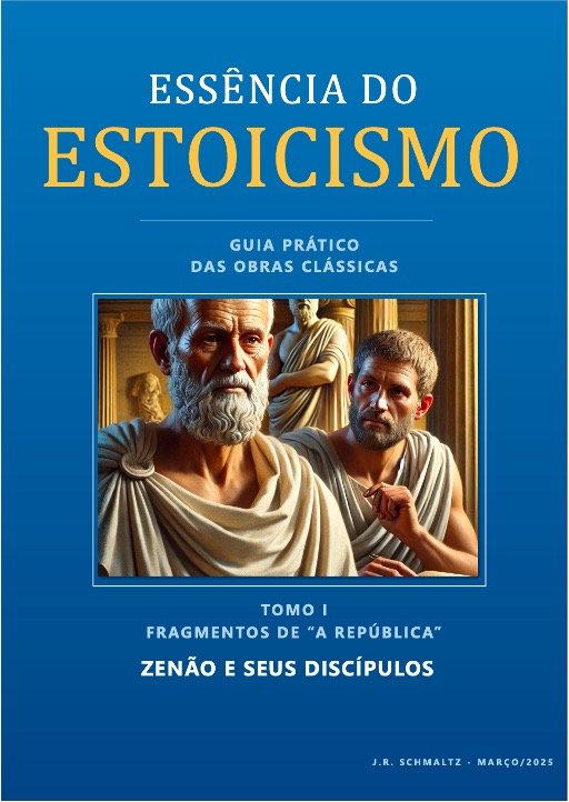 Capa do Tomo I: Zenão e seus Discípulos